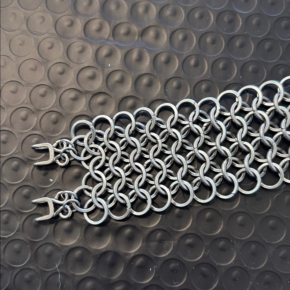Silver Chainmail Bracelet